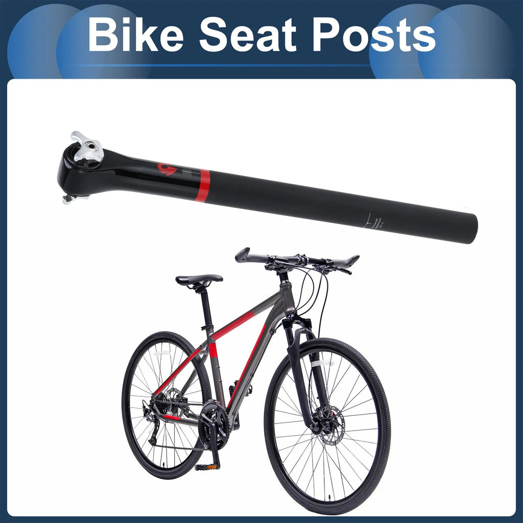 Seatpost 31.6x400mm 20 Degree Offset for Bike Frame (OEM Replacement)