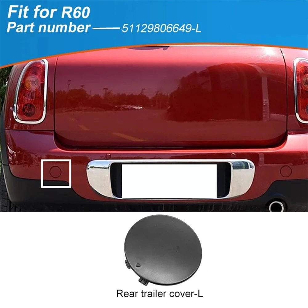 Tow Hook Cap Cover for BMW MINI R60 (2010–2017) 51129806649
