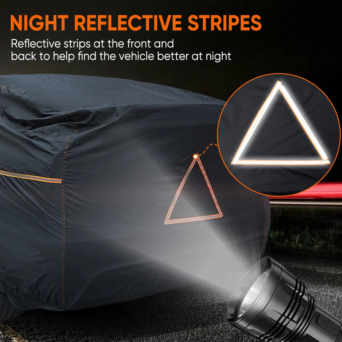 Full Car Cover for All Makes and Models (Waterproof, All Weather Protection)