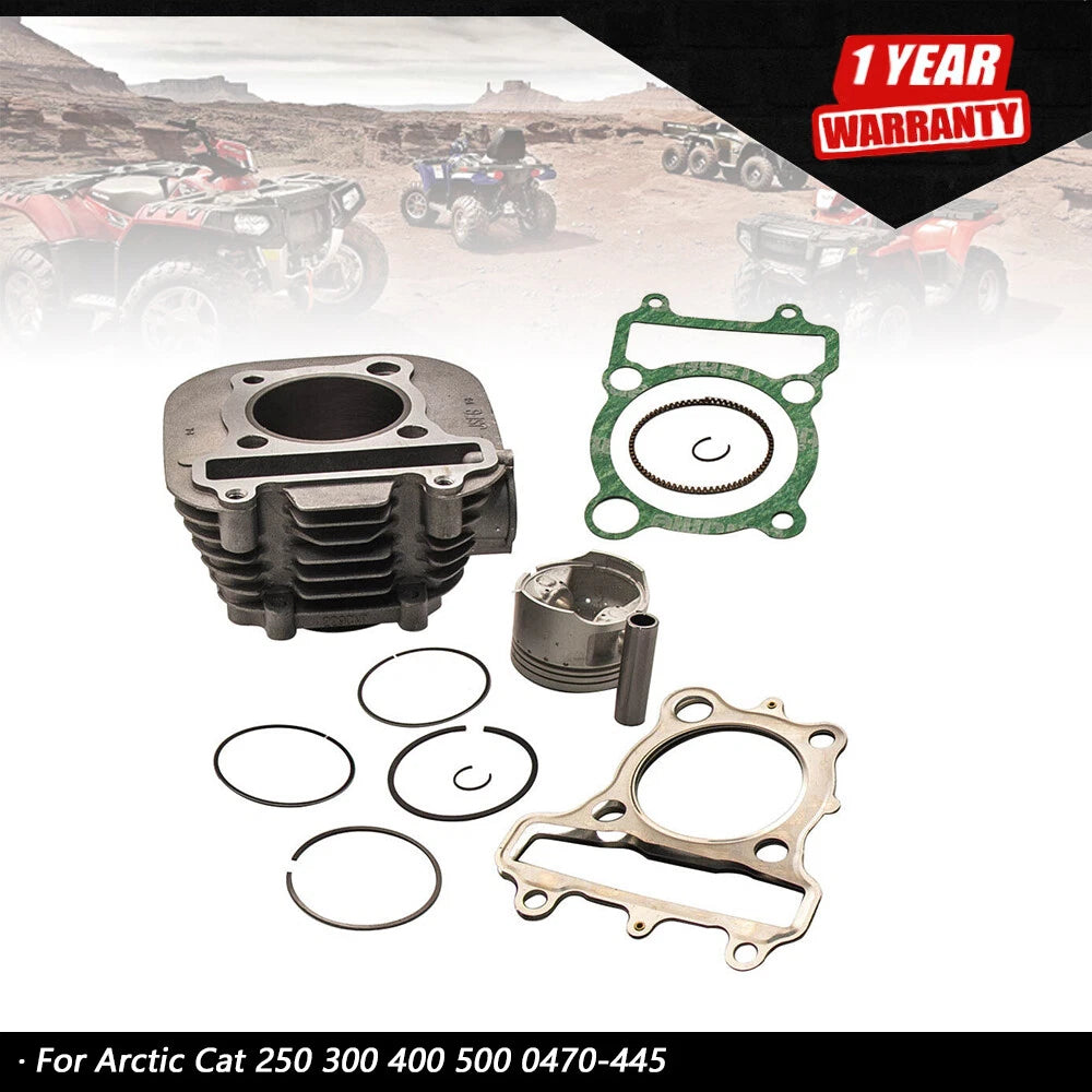 Top End Kit for Yamaha Timberwolf 250 YFM250 (1989–2000) - Cylinder, Piston, Gasket