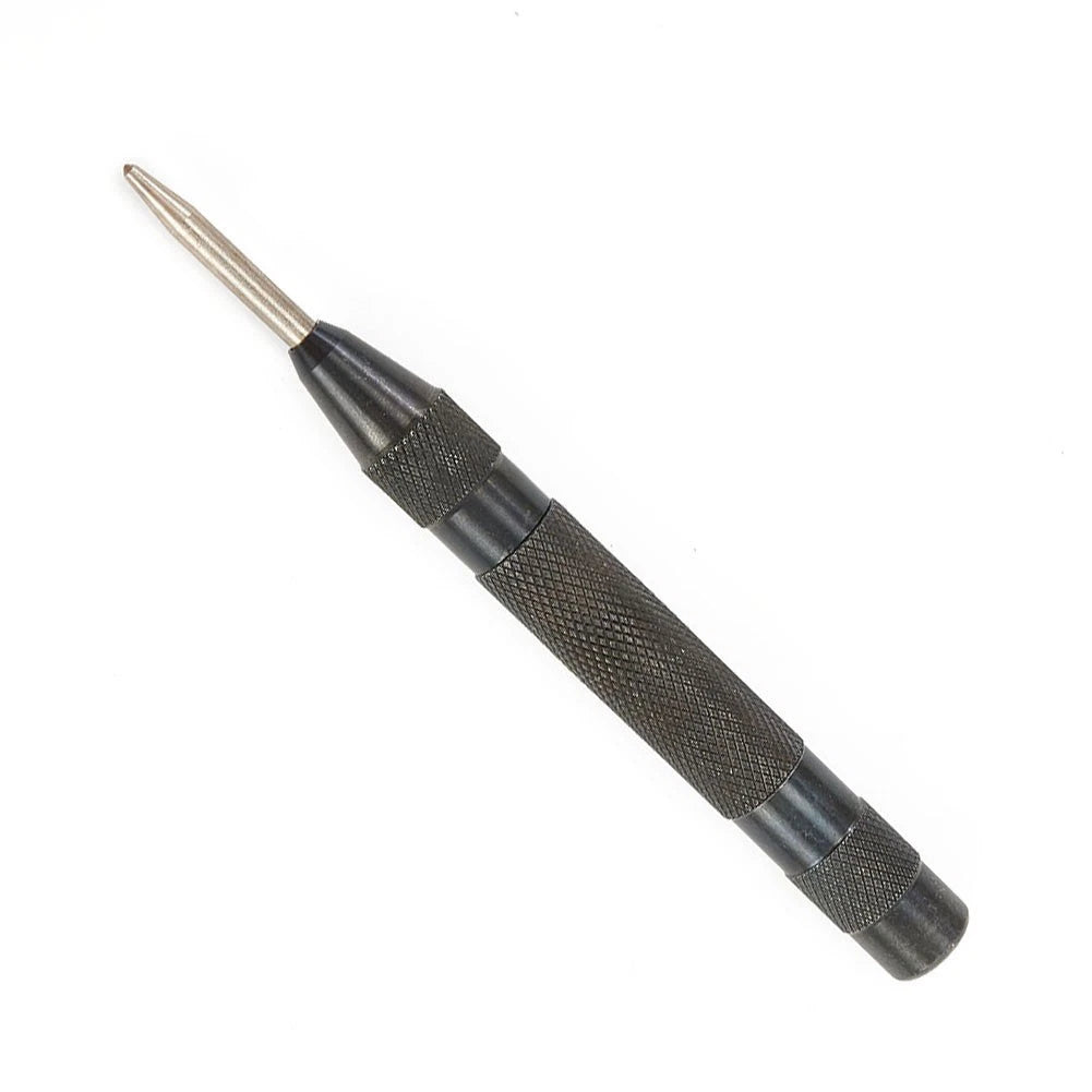 HSS Heavy Duty Automatic Centre Punch for Universal Use (Brass, Spring Loaded)