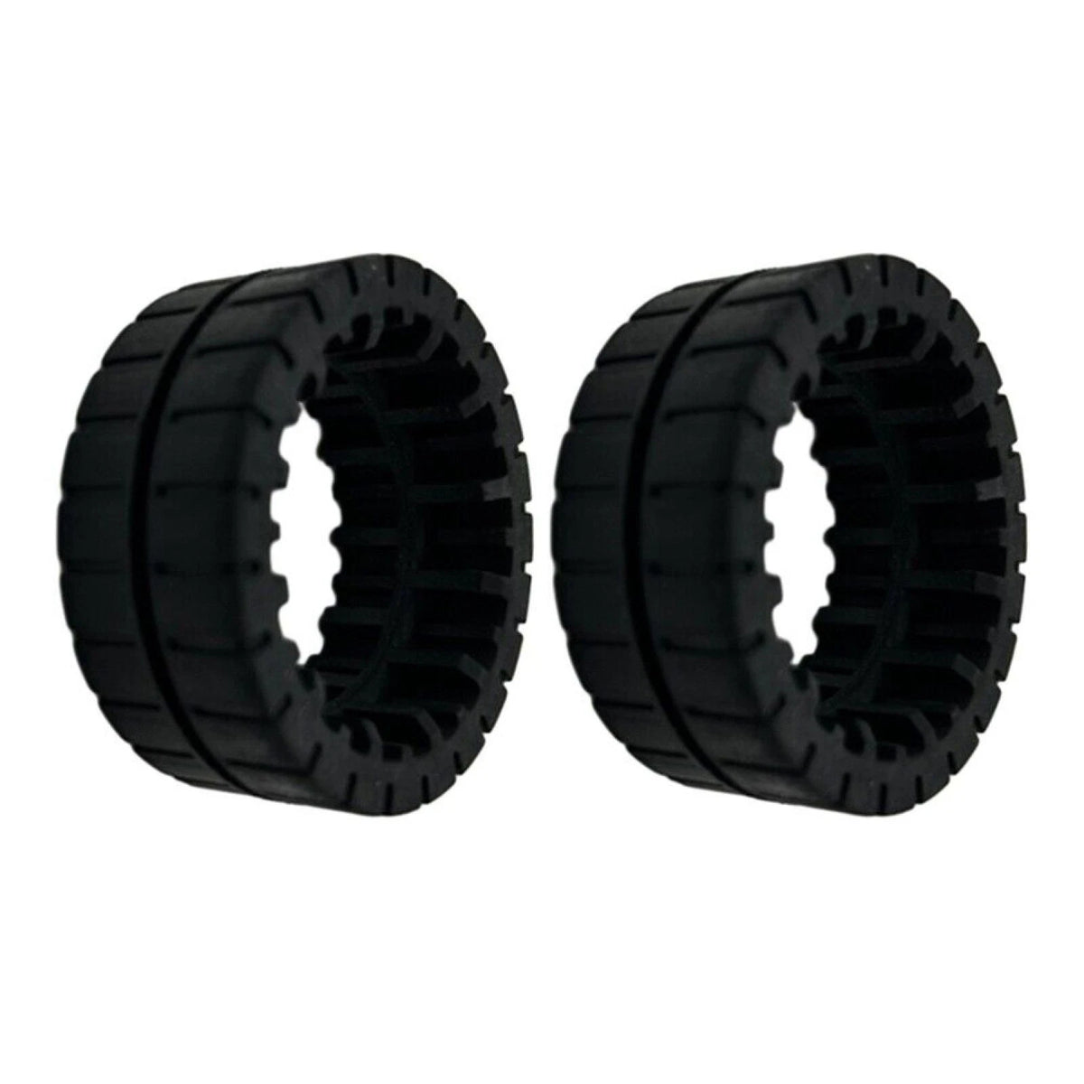 2X Durable Wheel Tire Covers for iRobot Braava Jet M6 (2020–2023)