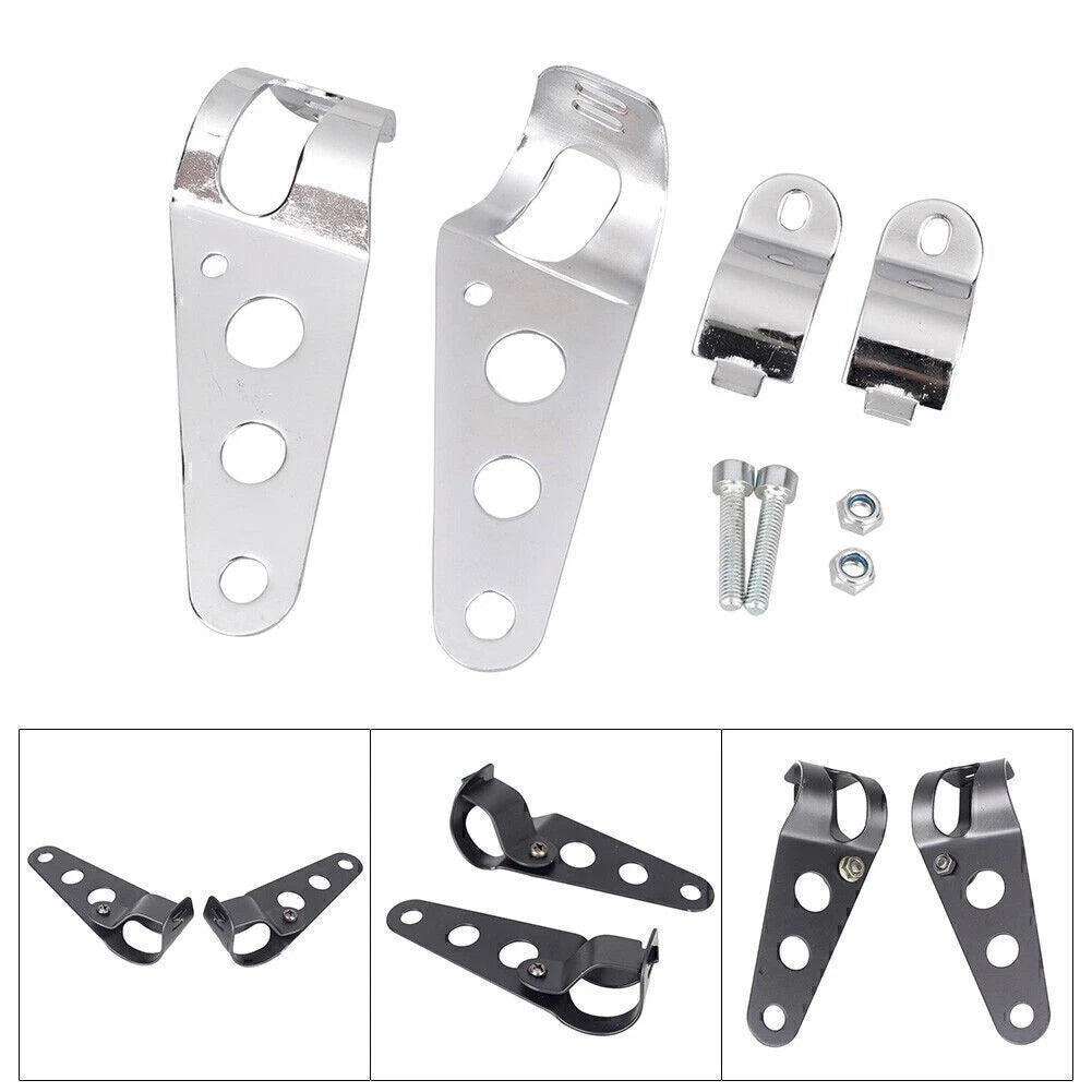 28-36mm Headlight Mount Bracket Fork Ear for Harley (Universal)