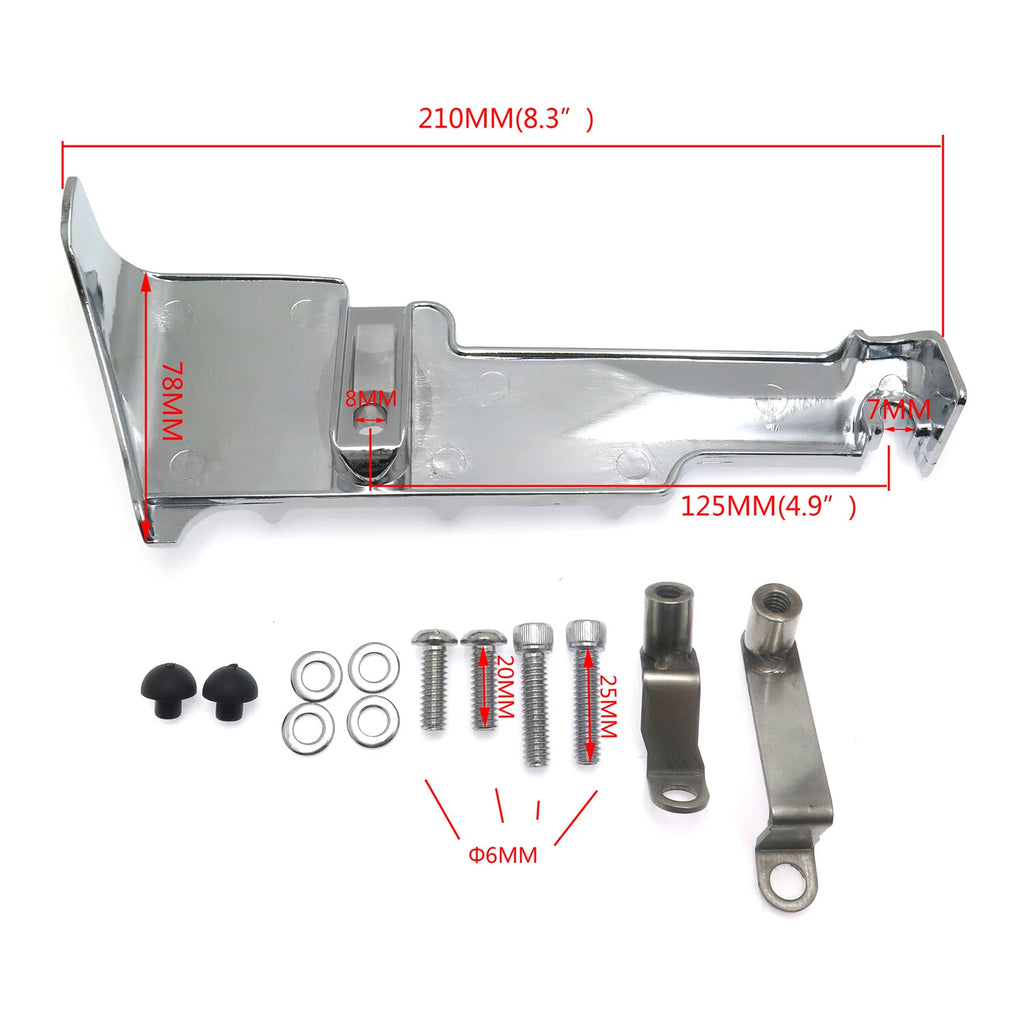 Chrome Rear Cylinder Base Cover for Harley Davidson Touring (2009–2016)
