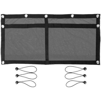 Adjustable Mesh Bag for Boats - 3 Compartments, Marine Grade
