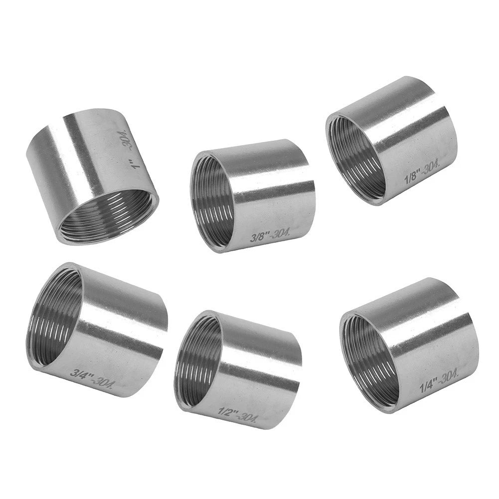 304 Grade Stainless Steel Pipe Coupling Fitting for Automotive Applications