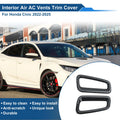 Center Console Air Vent Cover Trim Kit for 1 Pair