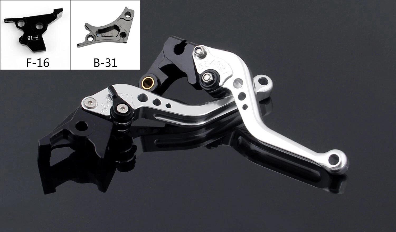 Short Adjustable Brake Clutch Levers for BMW G310R G310GS (2017–2018)