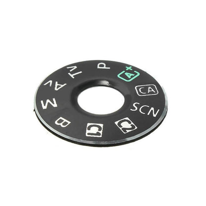 Function Dial Mode Plate Interface Cap Button for Canon EOS 6D (2013–2018)