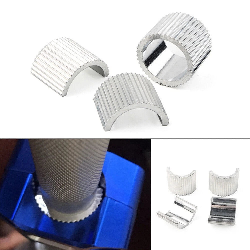 Set of 4 Riser Handlebar Clamp Shims Reducer Shells for Universal (1" 1/8" to 7/8")