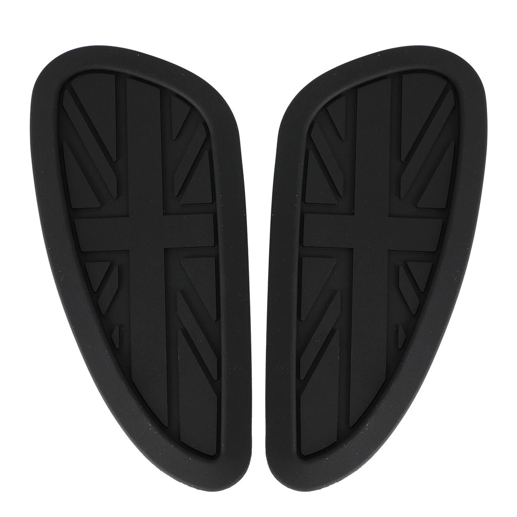 Fuel Tank Knee Pads Union Jack for Triumph Bonneville T100 Thruxton Scrambler T120 (2016–2023)