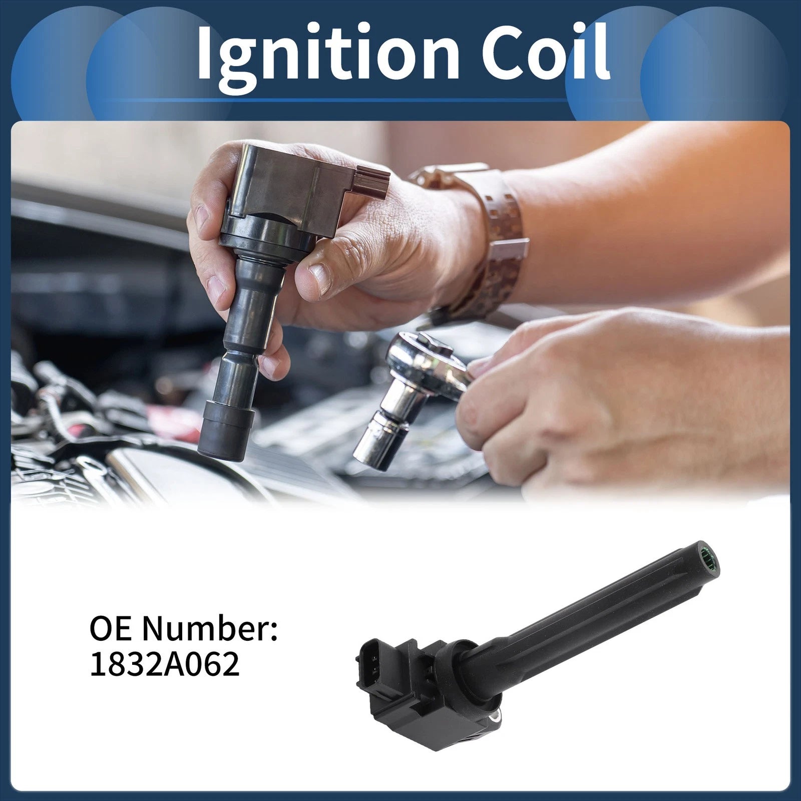 Ignition Coil Pack Replacement for Mitsubishi Mirage G4 1.2L (2017–2022)