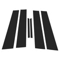 6 Pcs Door Pillar Window Trim Replacement for Toyota Mark X 130 (2009–2019)
