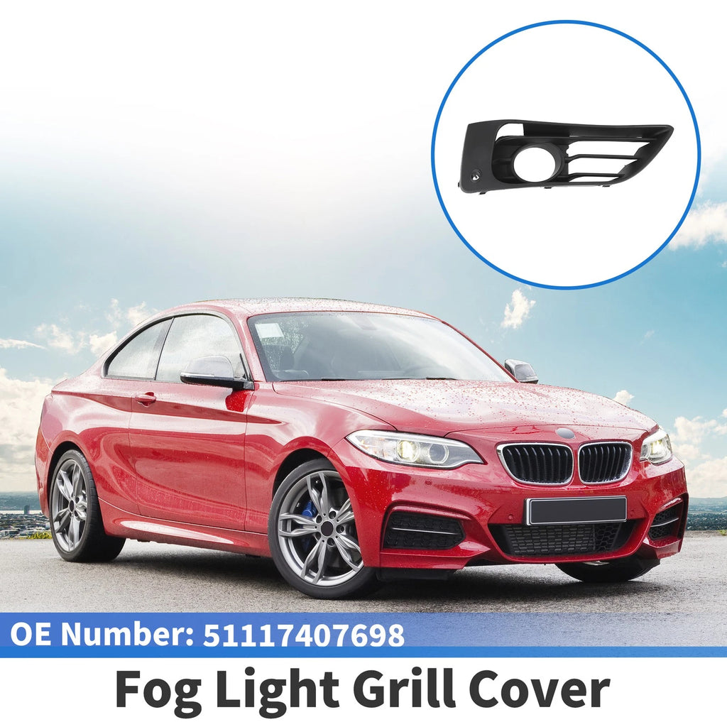 Front Right Fog Light Grill for BMW 2 Series (2013–2018)