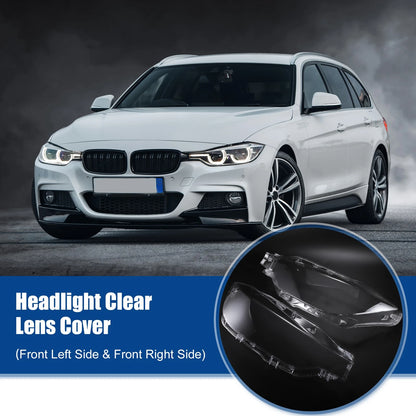 Headlight Clear Lens Cover for BMW 3 Series F30 (2016–2018) Replacement
