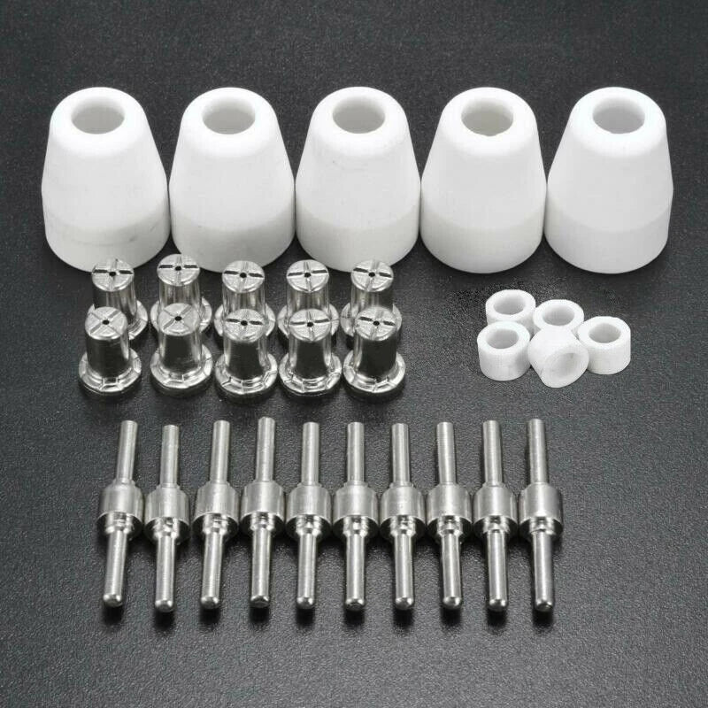 30PC Nickel Plated Torch Kit for Plasma Cutter
