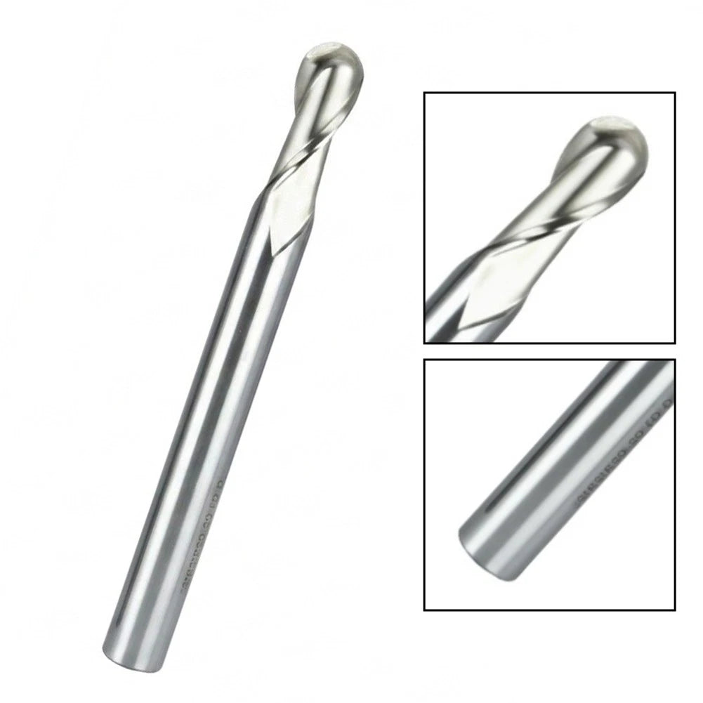 8mm R4 Ball End Mill HSS for Deep Cavity Milling and Profiling