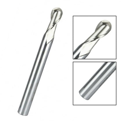 8mm R4 Ball End Mill HSS for Deep Cavity Milling and Profiling