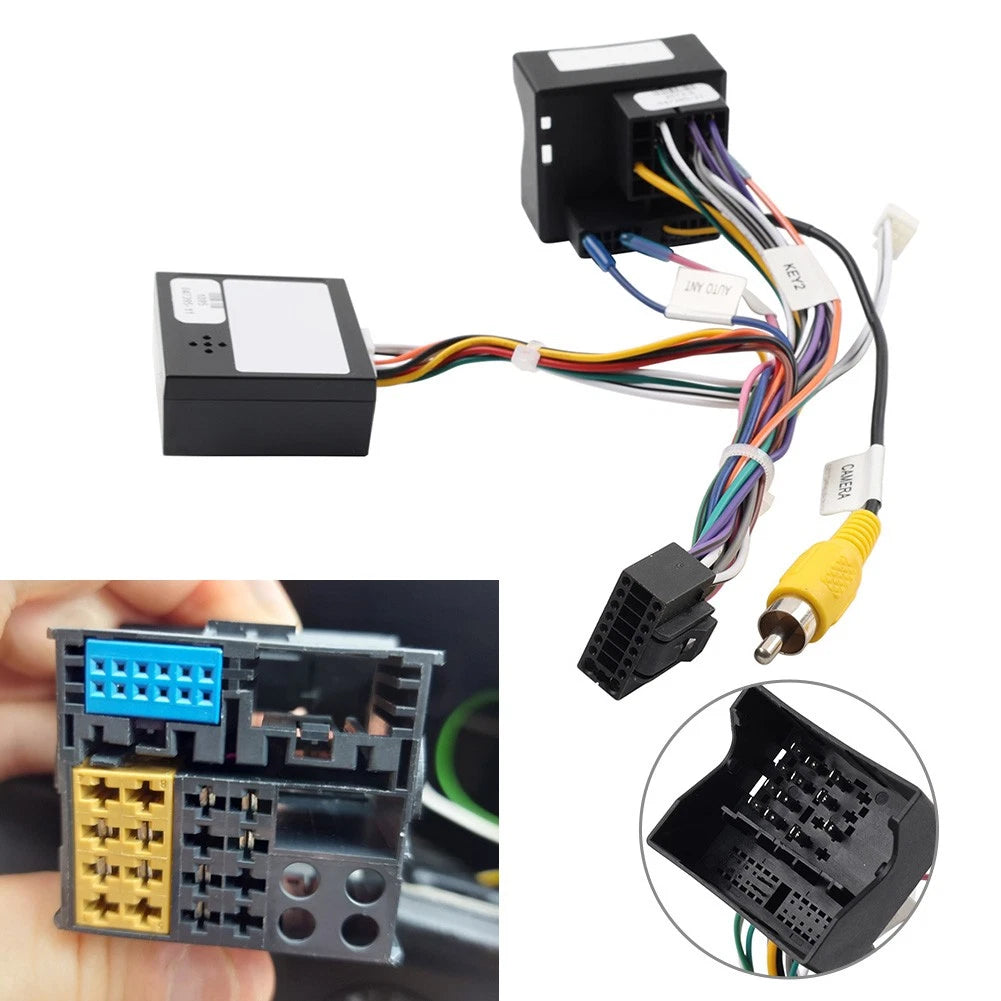 16pin Power Cable Adapter for Skoda VW Golf