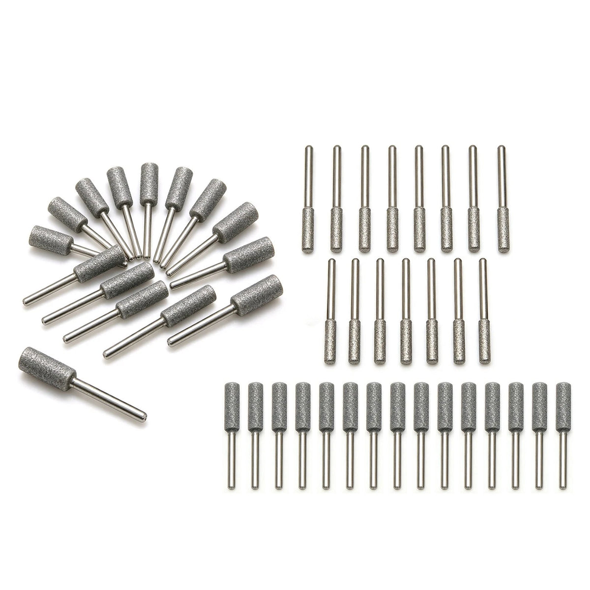 45 Pcs Chainsaw Sharpening Bits 4.0mm 4.8mm 5.5mm for Chain Saw Grinding