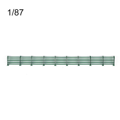 Road Guardrail Set for HO OO Scale Train and Garden Scenes