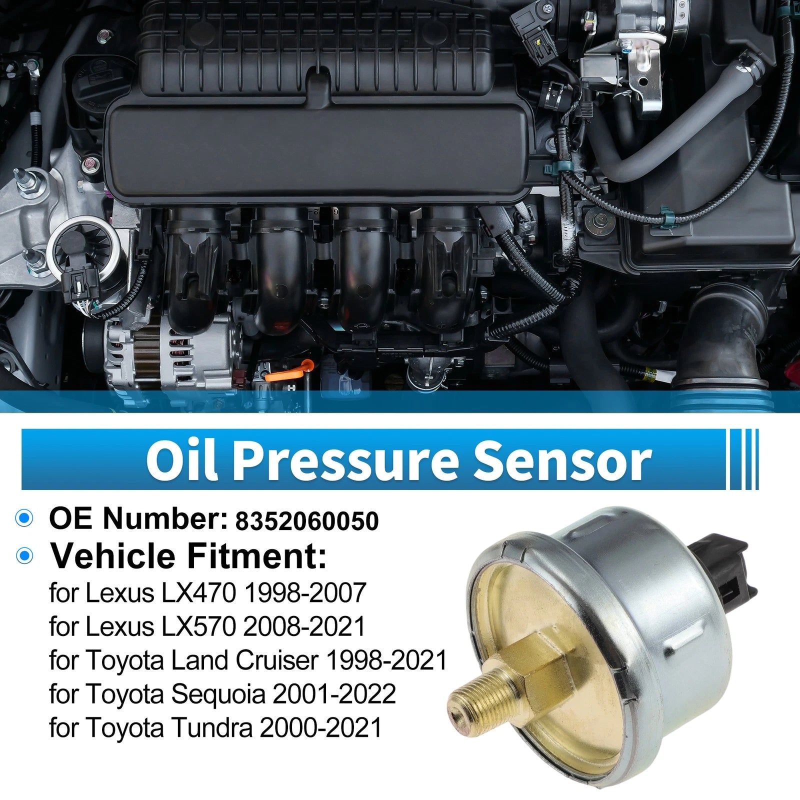 Engine Oil Pressure Sensor Replacement for Lexus LX470 (1998–2007)