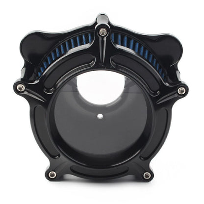 CNC Air Cleaner Intake Filter fit Harley Touring Trike 2008 - 2016 Black Blue