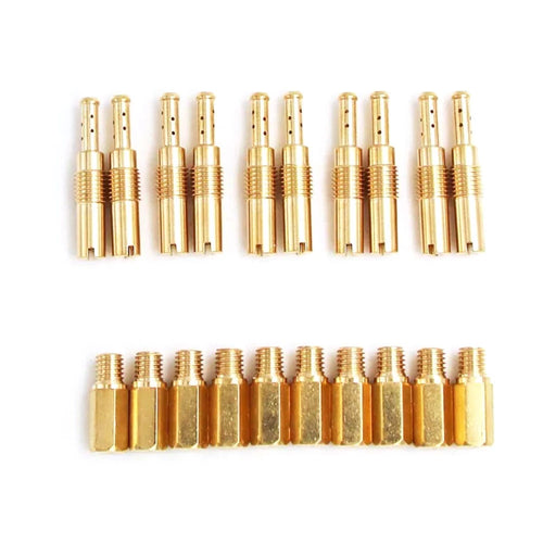 10X Slow Pilot Jet & 10X Main Jet Carb Kit for Keihin PWK CVK