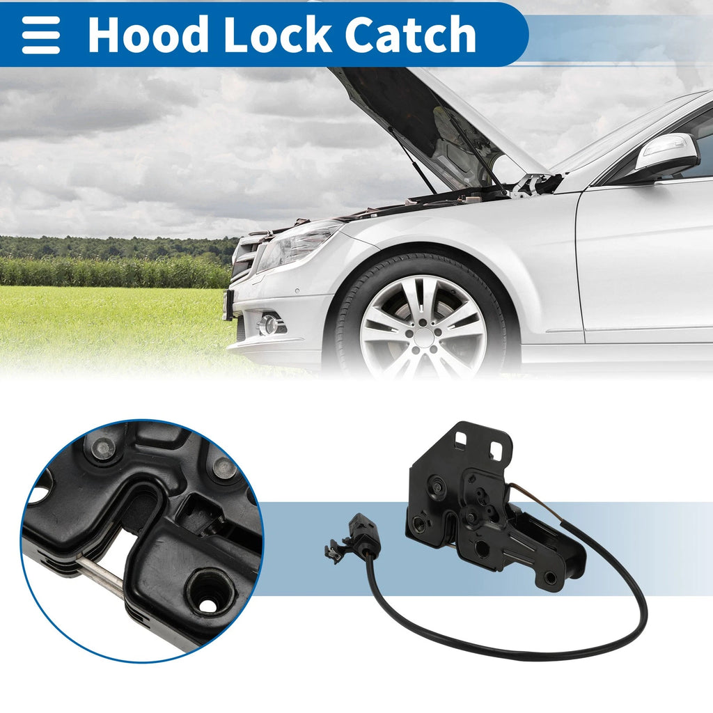 Hood Latch Assembly Replacement for Audi S4 (2001–2009)