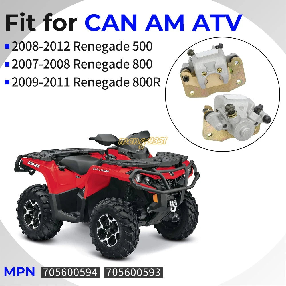 Brake Caliper for Can Am Renegade 500 2008-2012, 800 800R 2007-2011