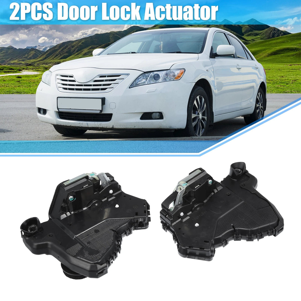 Power Door Lock Actuator Motor Set for Toyota 4Runner Camry RAV4 Scion iQ