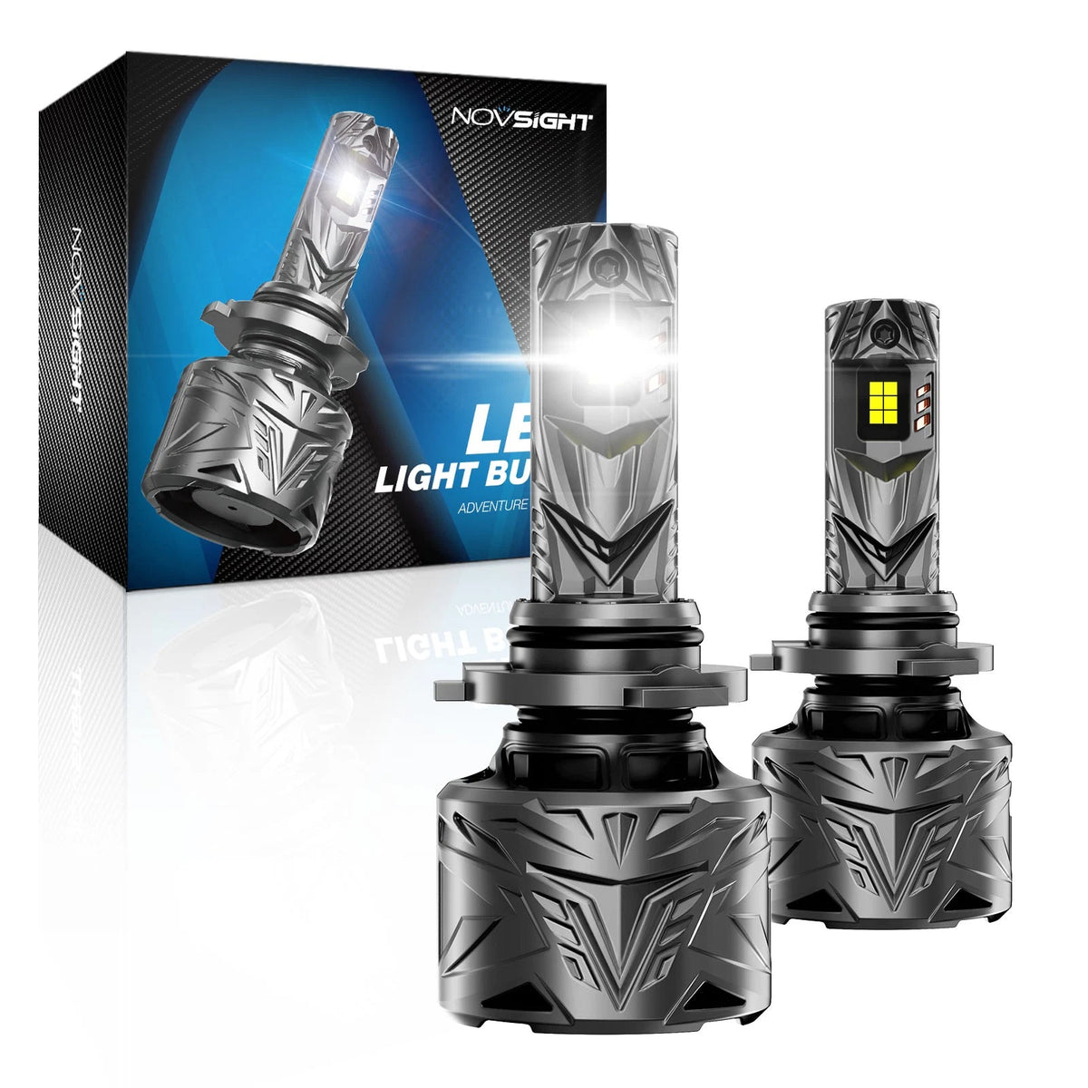 2X 9006 HB4 LED Headlight Bulb Conversion Kit for Low Beam (6000K)