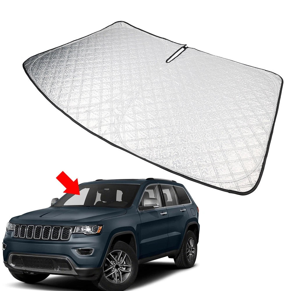 Foldable Windshield Sun Shade for Jeep Grand Cherokee (2011–2020)