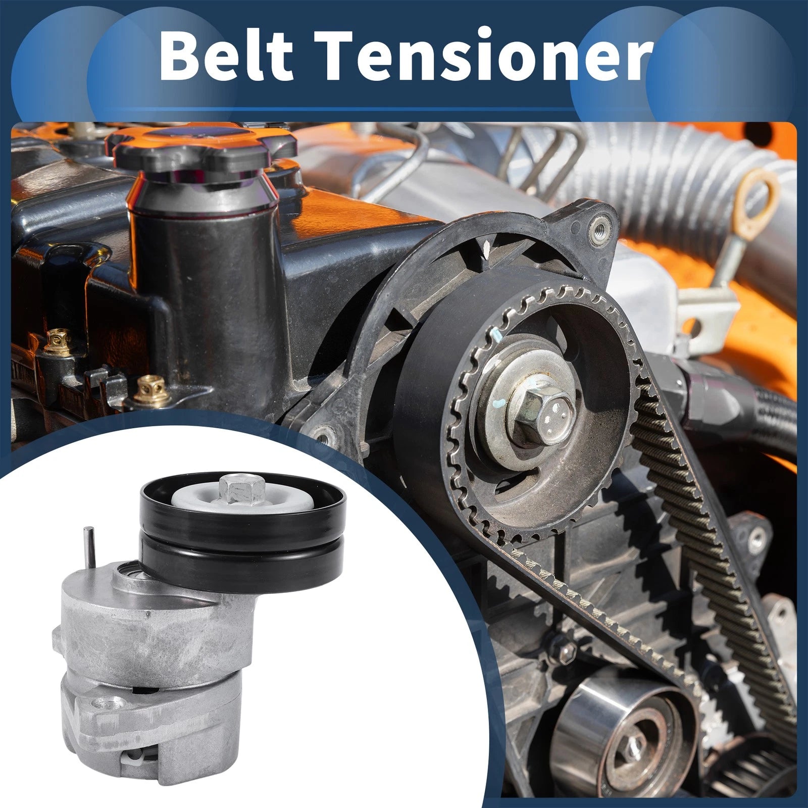 Belt Tensioner Replacement for Buick Skylark 1995–1999 (Metal)