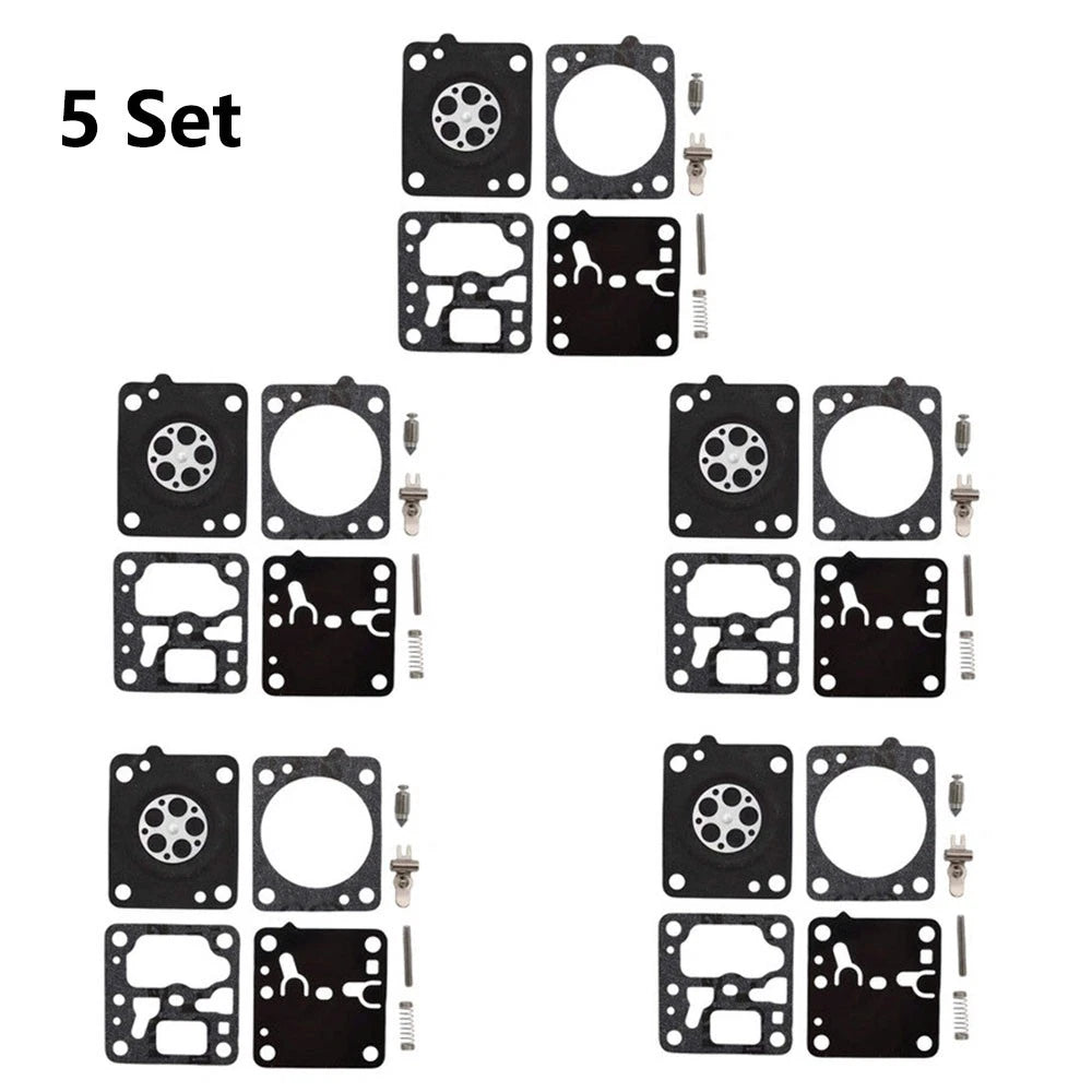 Set of 5 Carburetor Carb Kits for Stihl FS94 FS94R FS94RC KM94R HL92C (4149 007 1701)