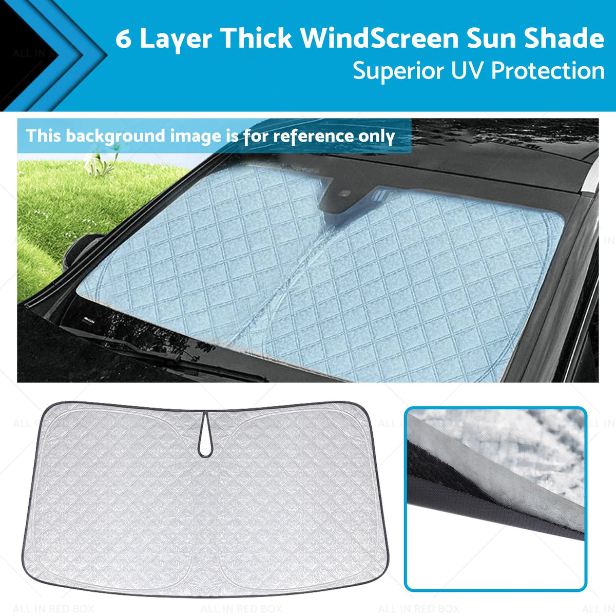 6 Layer Thick WindScreen Sun Shade for GWM Tank 300 (2021–2024)