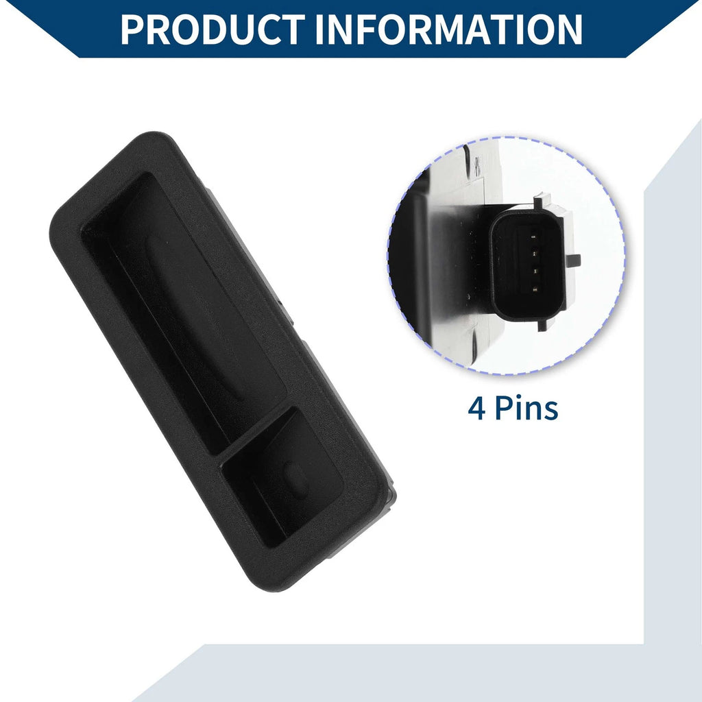 Trunk Lid Lock Release Push Button Switch for Jeep Cherokee (2014–2018) No.68184314AA