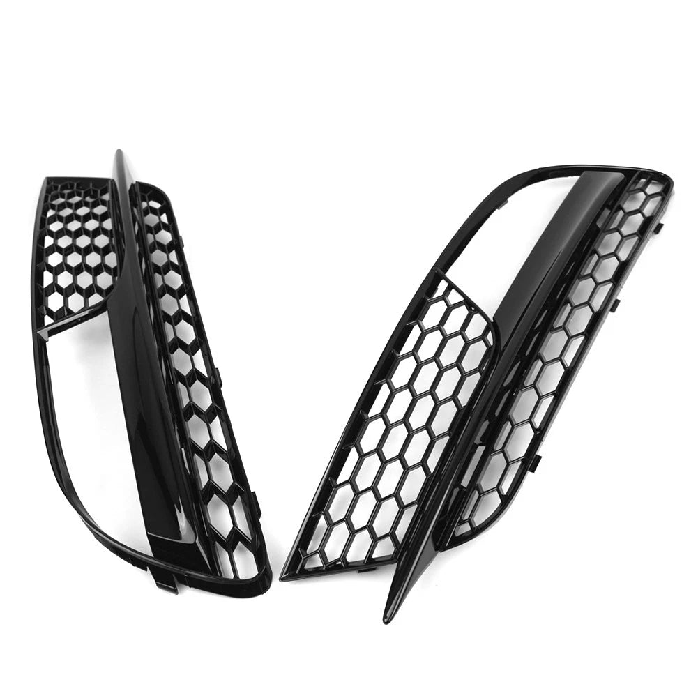 Honeycomb Front Bumper Fog Light Grille for Audi A5 (2012–2016)