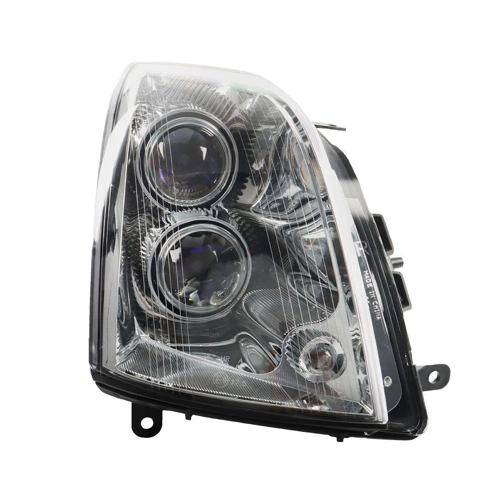 Halogen Headlight Assembly for Cadillac STS (2005–2011) Black Right Side