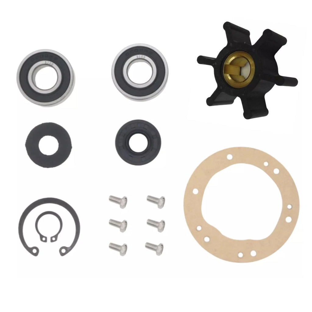 Sea Water Pump Repair Kit for Yanmar 3GM 3GMF 3GM30F (2.75" OD Gasket)