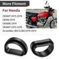Air Cleaner Filter Tube Joint x2 for Honda CB360 CB360T CB360G CL360 (1974–1976)