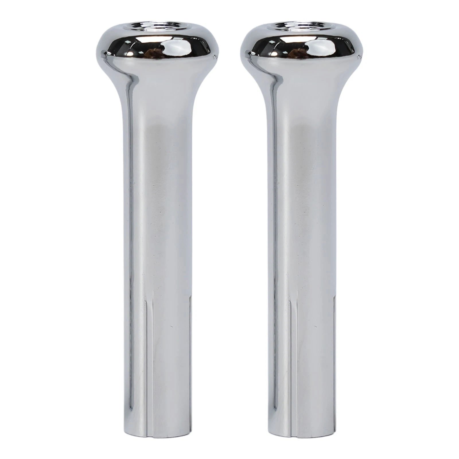 Chrome Door Lock Knobs Pair for Pontiac Buick Chevrolet (1971)