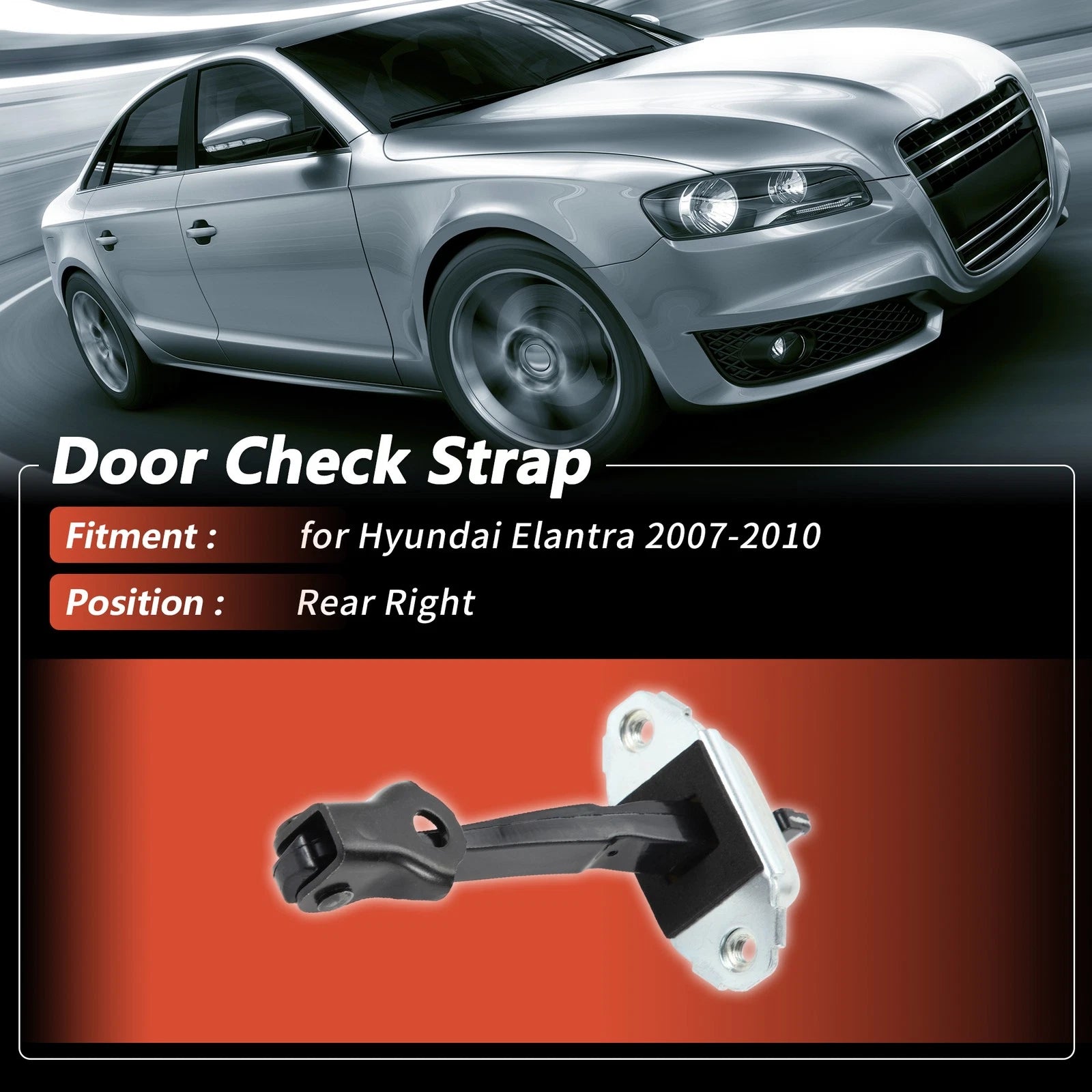 Rear Right Door Check Strap Replacement for Hyundai Elantra (2007–2010)