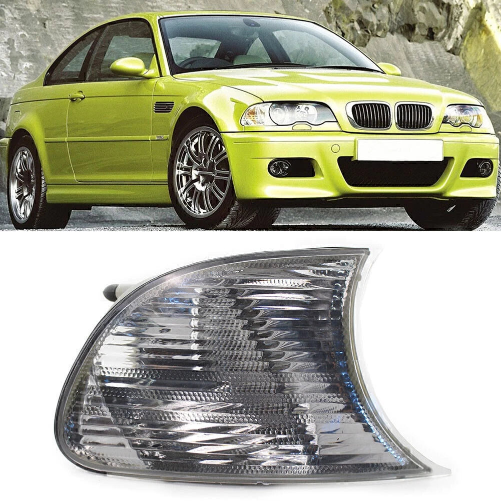 ABS Corner Light Clear Lens Right for BMW E46 3-Series (2000–2001)