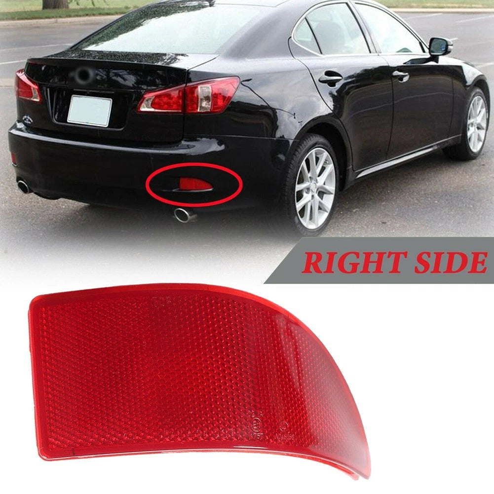 Rear Bumper Reflector Lens Cover Trim for Lexus IS250 IS350 (2006–2013)