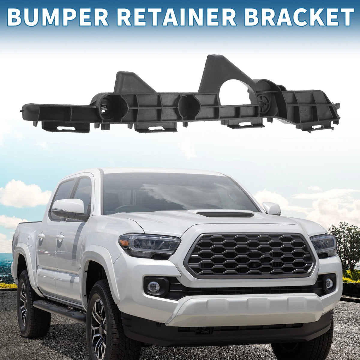 Left Rear Bumper Retainer Bracket for Toyota RAV4 (2016–2018)