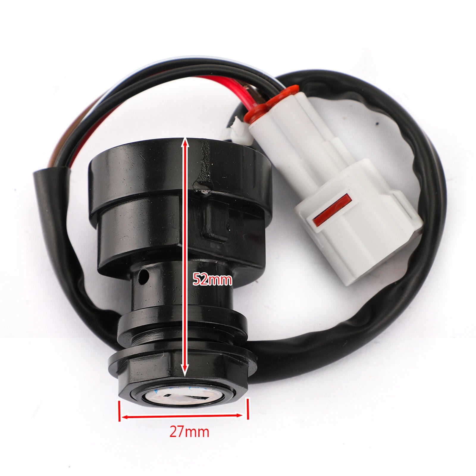 Ignition Key Switch for Yamaha YFM80 Badger Grizzly Raptor 80 50 (1995–2008)