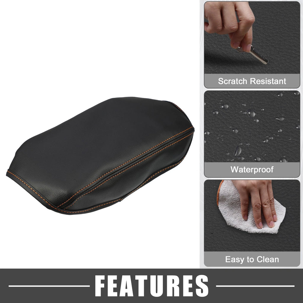 Center Console Cover Pad Replacement for Subaru Forester 2019-2023 Black