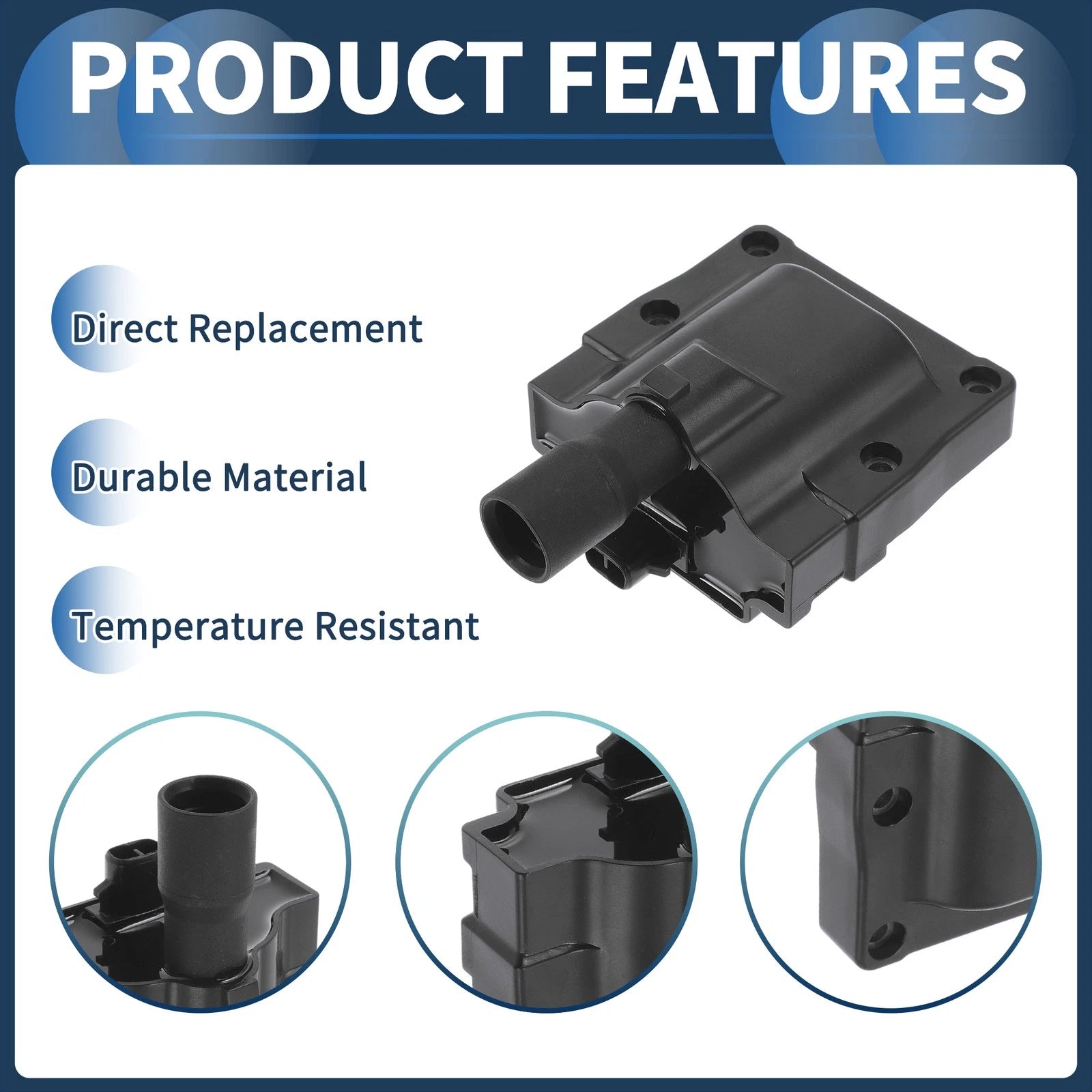 Ignition Coil Pack No. 9091902185 for Lexus ES (1989–1991)