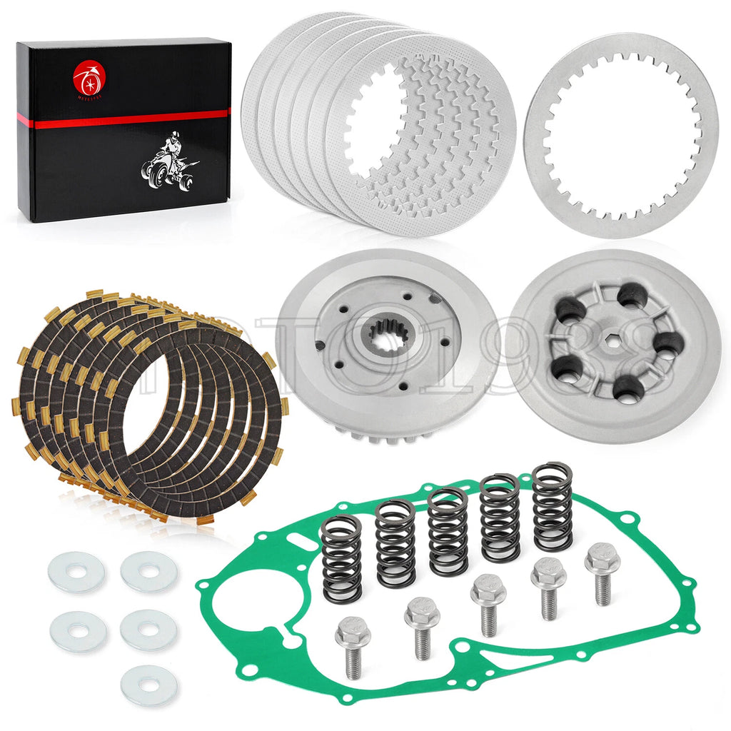 Clutch Kit for Yamaha V Star 650 (2000–2008) - Inner Hub, Pressure Plate, Springs, Gasket
